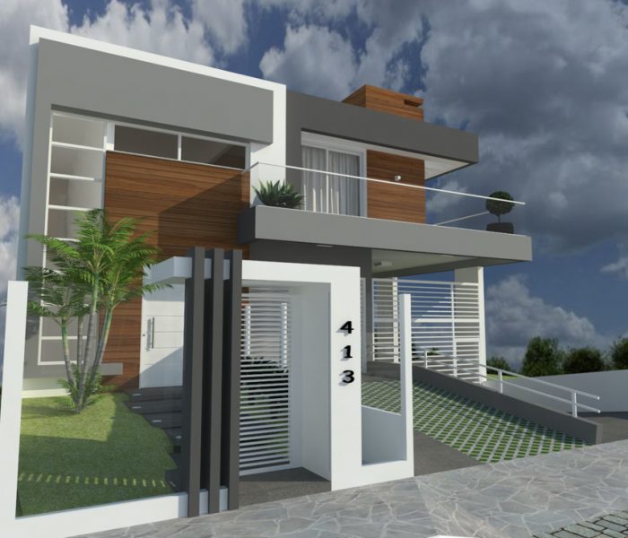 Residência Fachadas 3